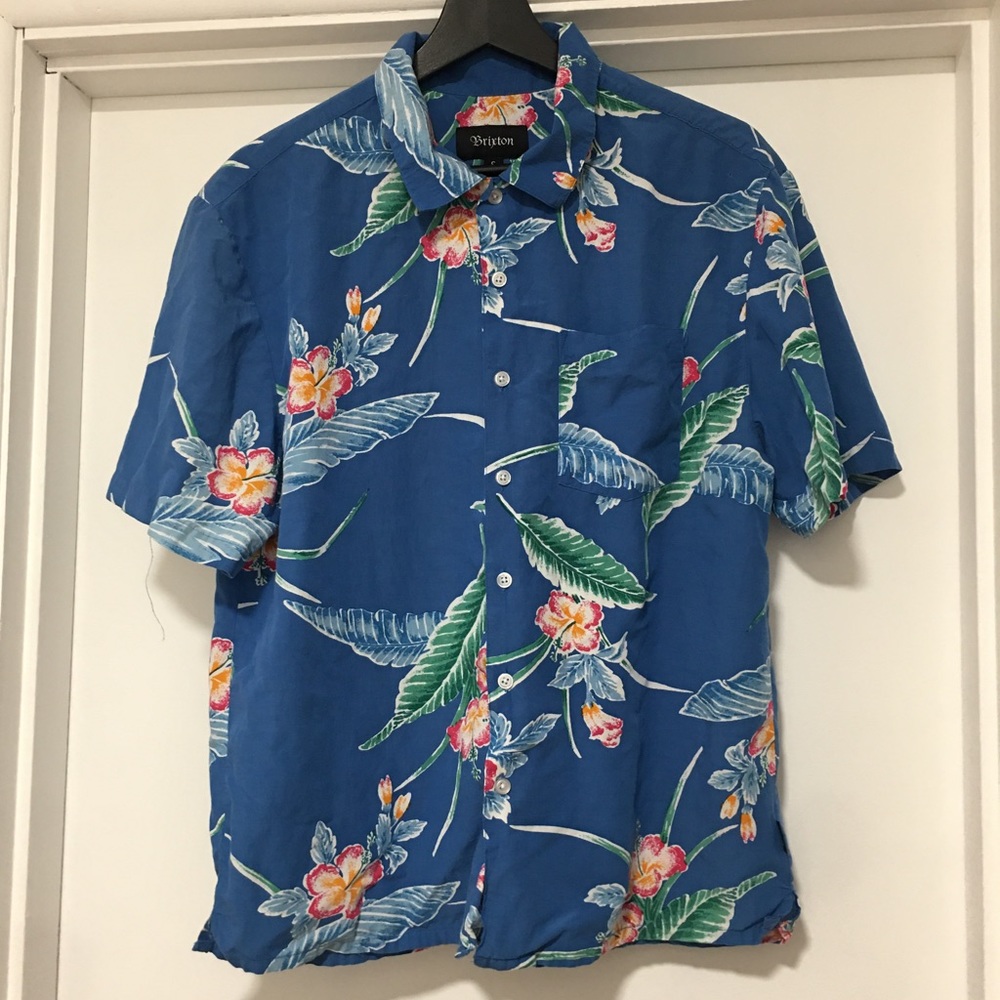 BRIXTON - Hawaiian T Size: S